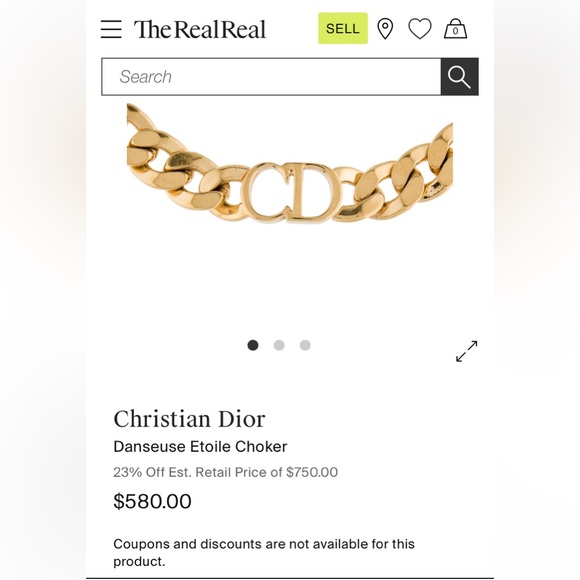 Danseuse Etoile Choker by:Christian Dior - Picture 3 of 6